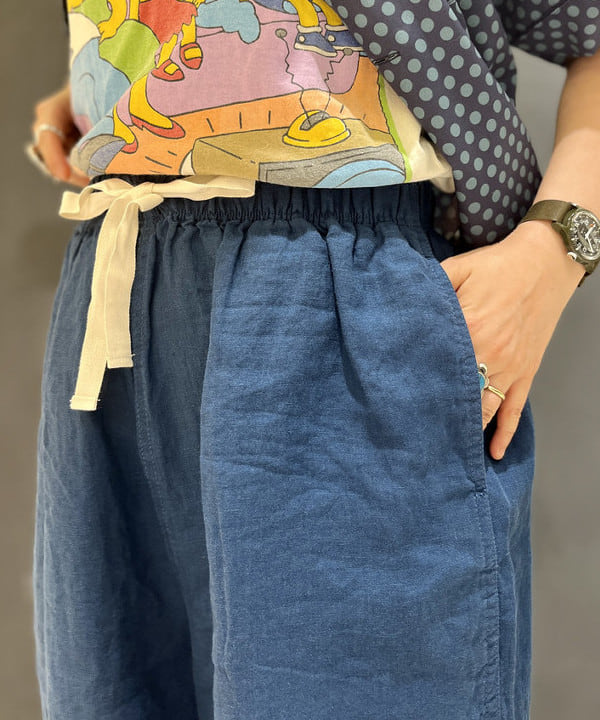 木村 梨香さんの「BEAMS WOMEN｜ドット オープン カラー ショートスリーブ」を使ったコーディネート