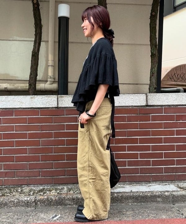 SHINAGAWAさんの「BEAMS WOMEN｜ATOLASOLAS / ear cuffs 3p」を使ったコーディネート