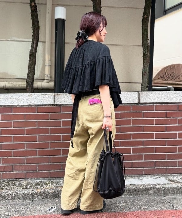 SHINAGAWAさんの「BEAMS WOMEN｜ATOLASOLAS / ear cuffs 3p」を使ったコーディネート