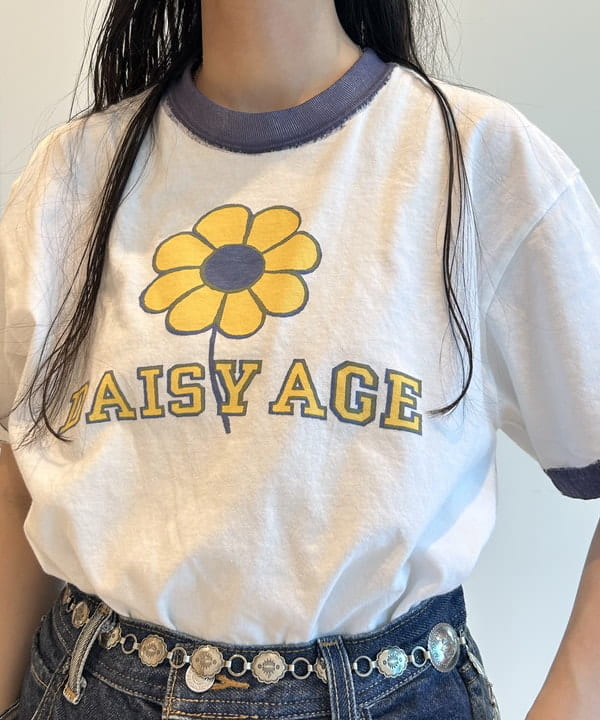 清水 彩乃さんの「BEAMS WOMEN｜【別注】BOW WOW / RINGER T-shirt」を使ったコーディネート
