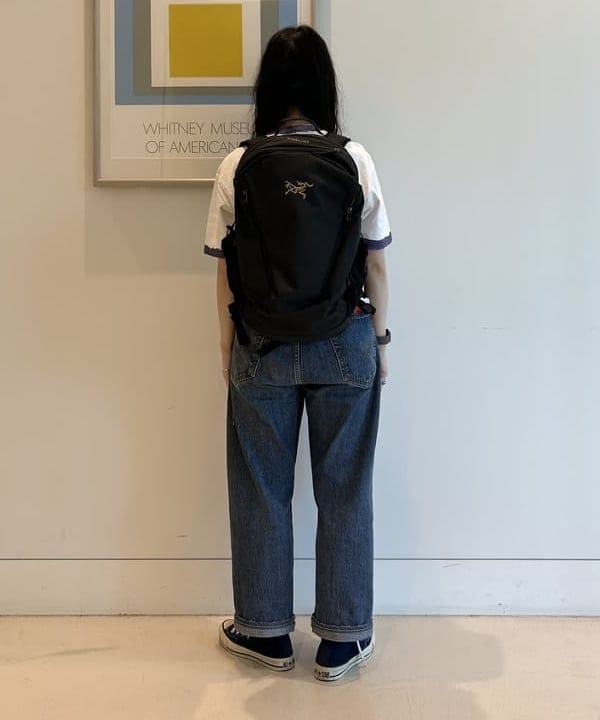 清水 彩乃さんの「BEAMS WOMEN｜【別注】BOW WOW / RINGER T-shirt」を使ったコーディネート