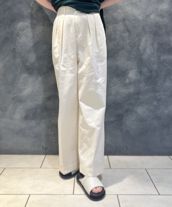 OSUMIさんの「BEAMS WOMEN｜ラッセルメッシュ ノースリーブ プルオーバー」を使ったコーディネート