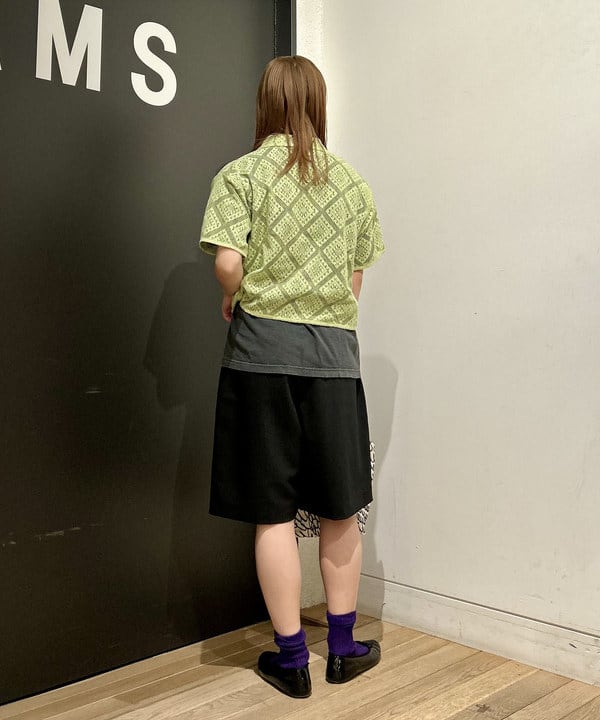 早川 萌子さんの「BEAMS WOMEN｜レース クロップド シャツ」を使ったコーディネート