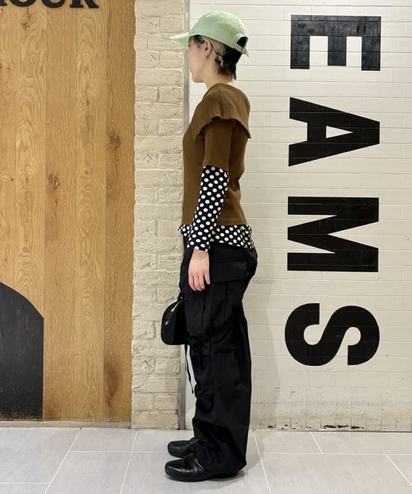 amaさんの「BEAMS WOMEN｜ナイロン ボストン バッグ」を使ったコーディネート