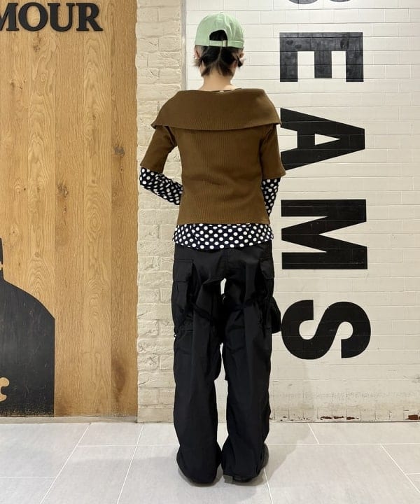 amaさんの「BEAMS WOMEN｜ナイロン ボストン バッグ」を使ったコーディネート