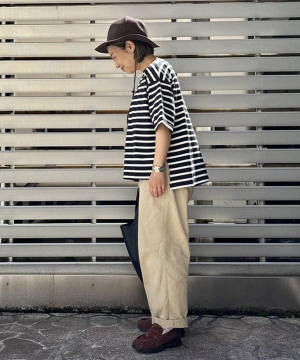 つぼさんの「BEAMS WOMEN｜【別注】cableami / RANGER HAT」を使ったコーディネート