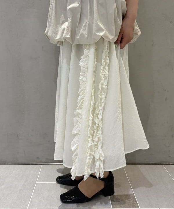 大石彩可さんの「BEAMS WOMEN｜HAVERSACK / タイプライター ショートスリーブ シャツ」を使ったコーディネート