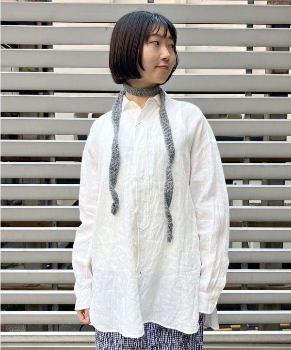 Kanaeさんの「BEAMS WOMEN｜ne Quittez pas / ギンガムチェック シャーリング スカート」を使ったコーディネート