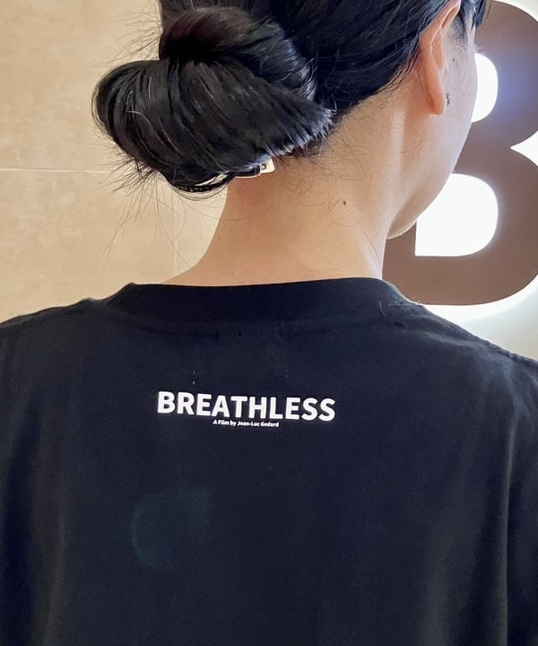 すぎやま えみさんの「maturely / ジャン=リュック・ゴダール プリント Tシャツ」を使ったコーディネート