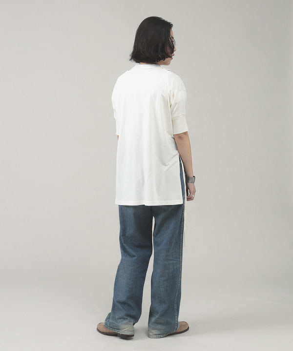 ミナミマリコさんの「BEAMS WOMEN｜ボーイ ベーシック Tシャツ」を使ったコーディネート