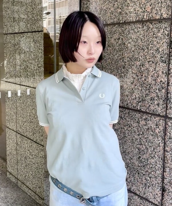 水野 萌香さんの「BEAMS WOMEN｜【別注】FRED PERRY / G3600」を使ったコーディネート
