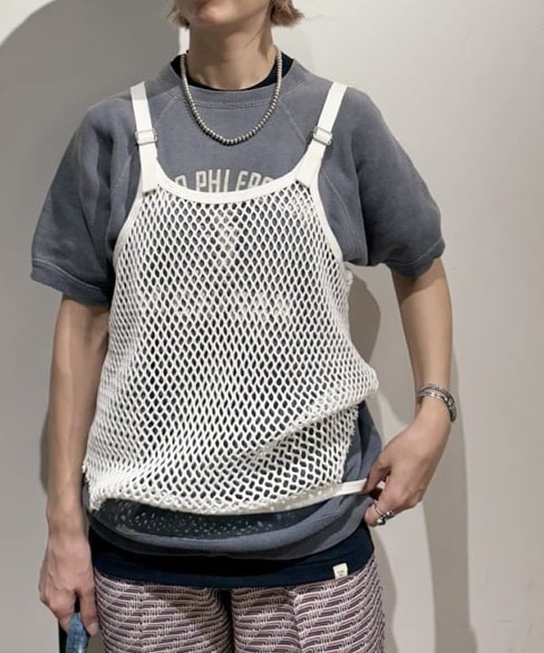 Kaoru Sakumaさんの「BEAMS WOMEN｜maturely / フィッシュ ネット タンクトップ」を使ったコーディネート