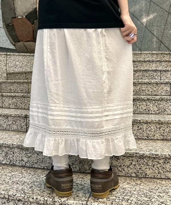 小原 もこさんの「BEAMS WOMEN｜ストライプ チェック ビッグ ジャケット」を使ったコーディネート
