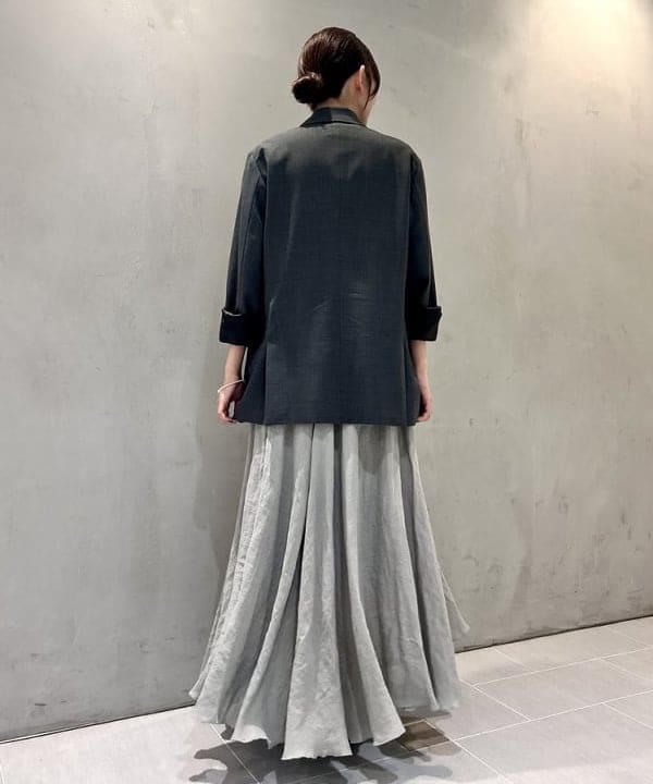 ヒライさんの「BEAMS WOMEN｜Oggi × Demi-Luxe BEAMS / ボクシー テーラードジャケット」を使ったコーディネート