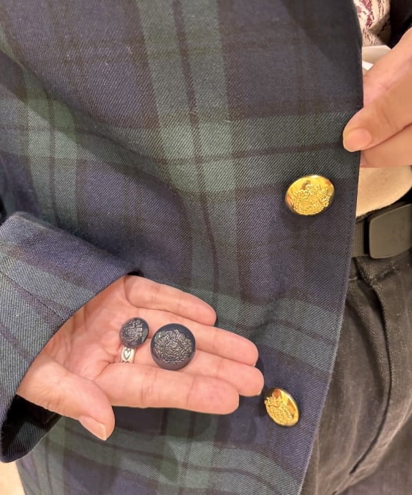 かわい みづきさんの「BEAMS BOY / ポリエステル ウール 3ボタン ブレザー」を使ったコーディネート