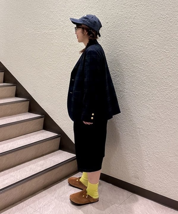 かわい みづきさんの「BEAMS BOY / ポリエステル ウール 3ボタン ブレザー」を使ったコーディネート