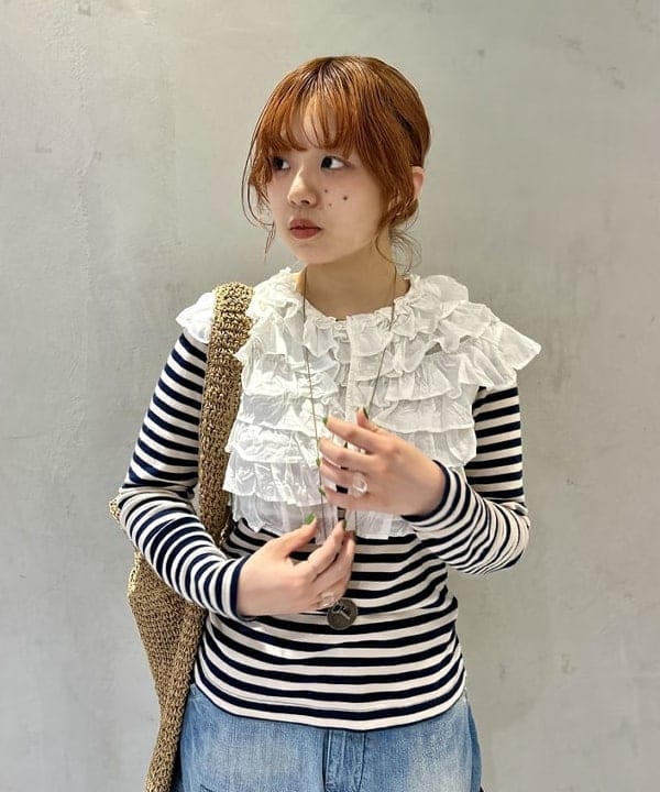ナツハさんの「BEAMS WOMEN｜ペーパー ショルダーバッグ 25SS」を使ったコーディネート