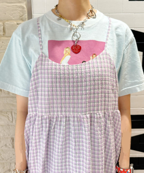 りかちょび/岸本梨佳さんの「BEAMS WOMEN｜Casselini / 別注 ジャカード フリル トートバッグ」を使ったコーディネート