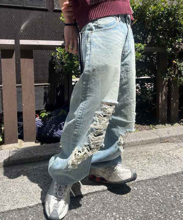 菊田 悠さんの「BEAMS WOMEN｜メッシュ ニット ポロシャツ」を使ったコーディネート