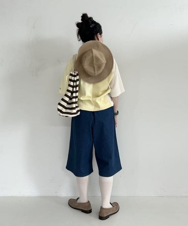 清水 彩乃さんの「BEAMS WOMEN｜【別注】cableami / RANGER HAT」を使ったコーディネート