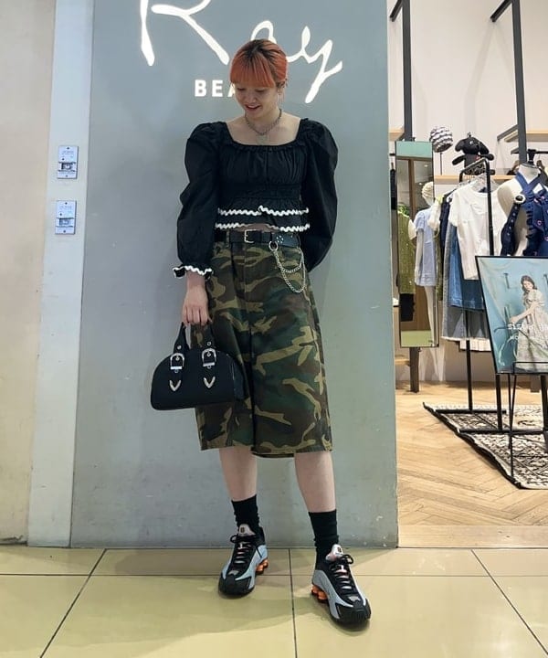 ゆいさんの「BEAMS WOMEN｜ナイロン ボストン バッグ」を使ったコーディネート