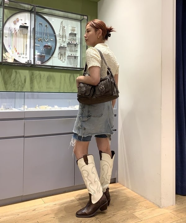 れいなさんの「BEAMS WOMEN｜フクレジャカード ポロ」を使ったコーディネート