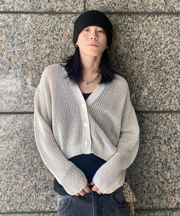 はるひむさんの「BEAMS WOMEN｜ギマコットン Vネック カーディガン」を使ったコーディネート