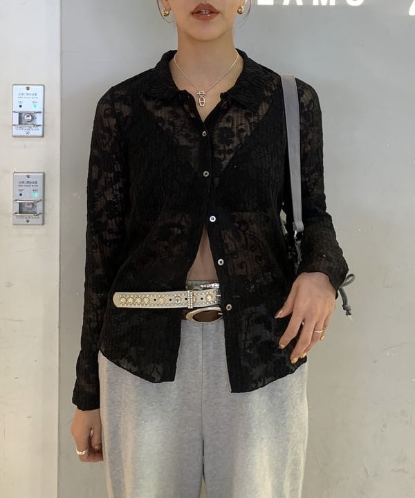 れいなさんの「BEAMS WOMEN｜ダメージ スウェット パンツ」を使ったコーディネート