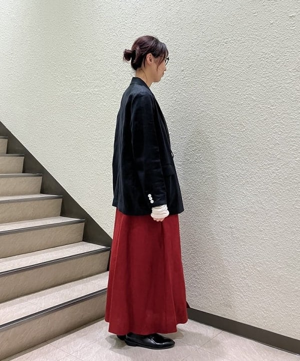内山 瑛美さんの「リネン 2WAY ワンピース .M」を使ったコーディネート