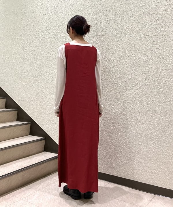 内山 瑛美さんの「リネン 2WAY ワンピース .M」を使ったコーディネート