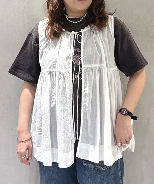 kawaiさんの「BEAMS WOMEN｜【別注】WARE HOUSE / バード イレギュラー プリント Tシャツ」を使ったコーディネート
