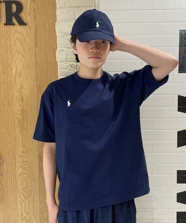 マツミヤさんの「BEAMS WOMEN｜チェック カーゴ イージーパンツ」を使ったコーディネート