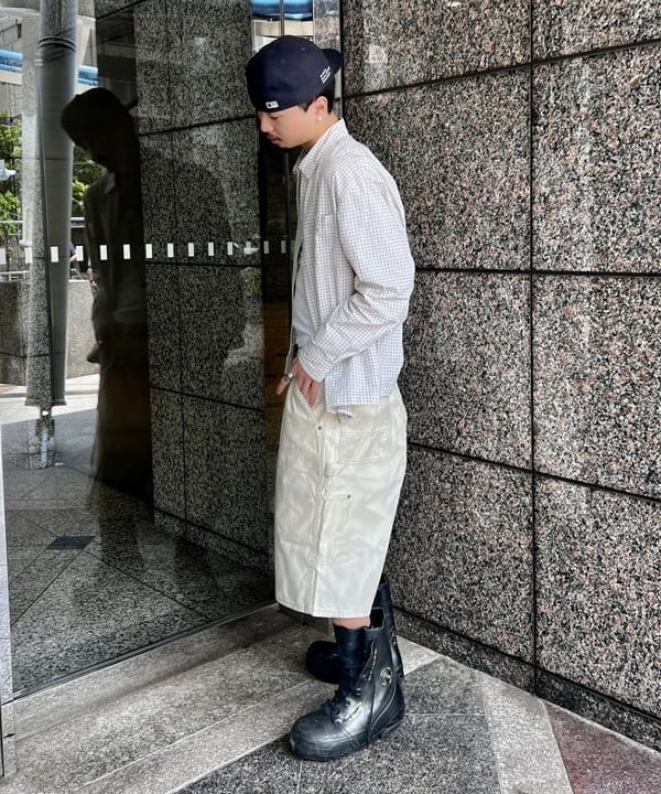 ムファサさんの「BEAMS WOMEN｜ダブルニー ショーツ」を使ったコーディネート