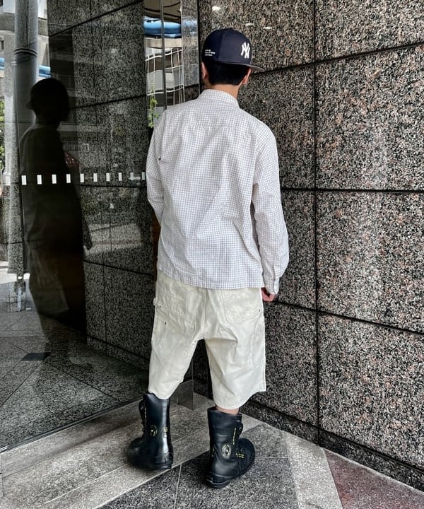 ムファサさんの「BEAMS WOMEN｜ダブルニー ショーツ」を使ったコーディネート