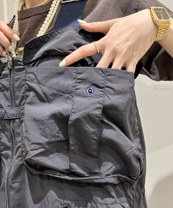 小原 もこさんの「BEAMS WOMEN｜【別注】INFIELDER DESIGN MLB ロゴ YYB トートバッグ」を使ったコーディネート