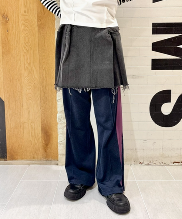 amaさんの「BEAMS WOMEN｜サイド ライン イージー パンツ」を使ったコーディネート