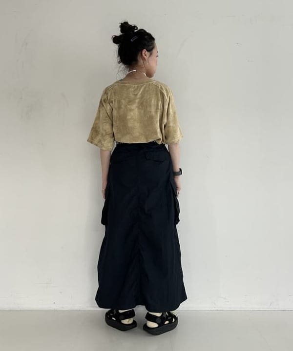 清水 彩乃さんの「BEAMS WOMEN｜丸ビーズ ネックレス」を使ったコーディネート