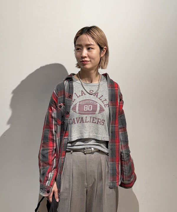 Kaoru Sakumaさんの「BEAMS WOMEN｜【別注】Healthknit / リブ タンク セット」を使ったコーディネート