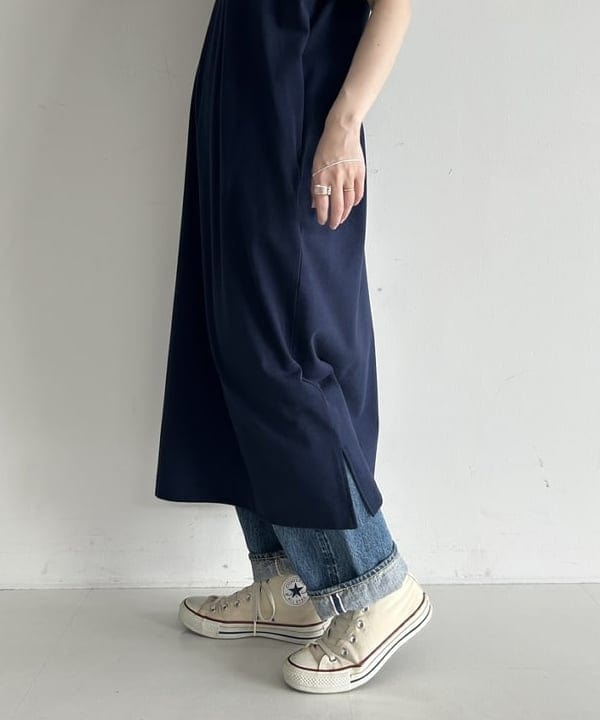清水 彩乃さんの「BEAMS WOMEN｜LACOSTE / ロング ピケ ドレス」を使ったコーディネート