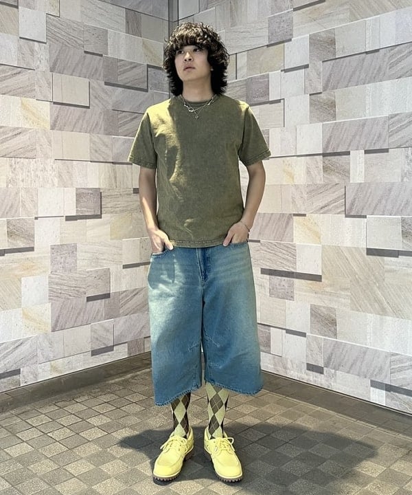 ひかるさんの「チェック ショート シャツ」を使ったコーディネート