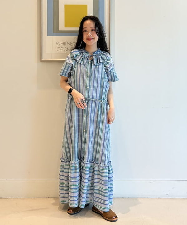 清水 彩乃さんの「BEAMS WOMEN｜BEAMS BOY / BBロゴ ショップバック」を使ったコーディネート