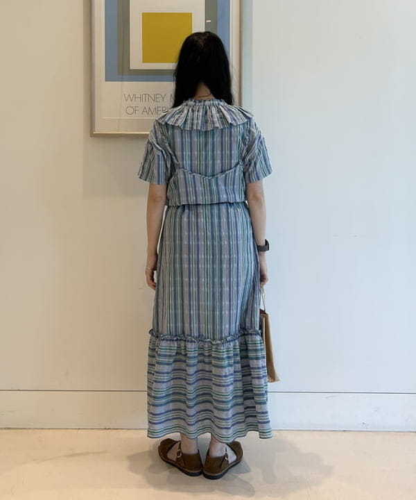 清水 彩乃さんの「BEAMS WOMEN｜BEAMS BOY / BBロゴ ショップバック」を使ったコーディネート
