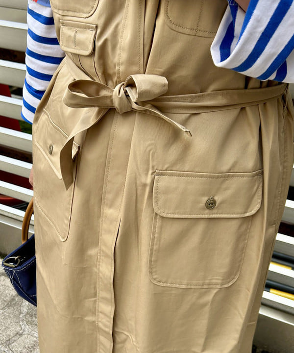 Kyooka Sayakaさんの「BEAMS WOMEN｜【別注】L.L.Bean / Deep Bottom Leather Handle Zip Tote Mini」を使ったコーディネート