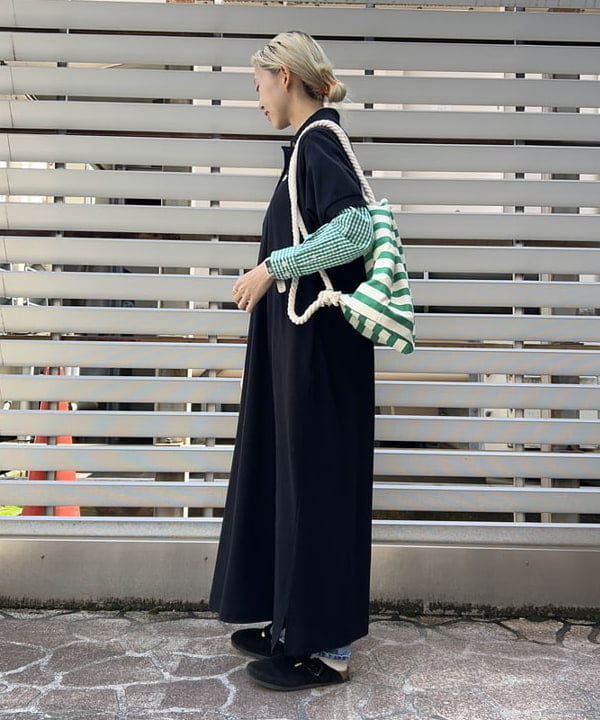 MATSUMOTO AMIさんの「BEAMS WOMEN｜100/2 ギンガムチェック ボタンダウン シャツ NEW」を使ったコーディネート