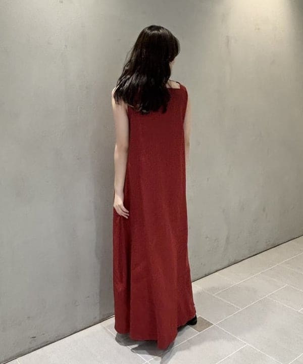 坂本 涼花さんの「BEAMS WOMEN｜リネン 2WAY ワンピース .M」を使ったコーディネート