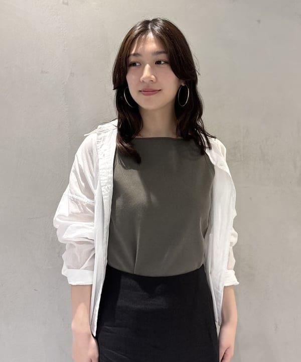坂本 涼花さんの「BEAMS WOMEN｜ヘルシー ニットキャミソール .M」を使ったコーディネート