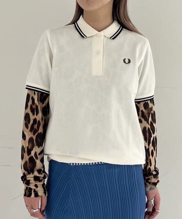 シオンさんの「BEAMS WOMEN｜【別注】FRED PERRY / G3600」を使ったコーディネート