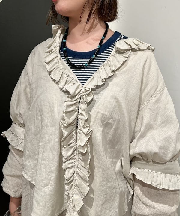 浦谷 久枝さんの「BEAMS WOMEN｜マリン バッグ」を使ったコーディネート