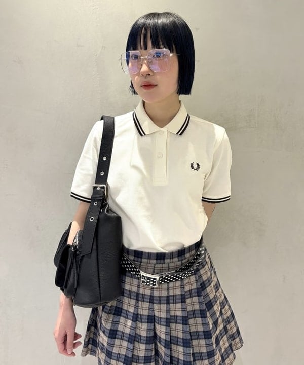 amaさんの「BEAMS WOMEN｜Wポケット バッグ」を使ったコーディネート