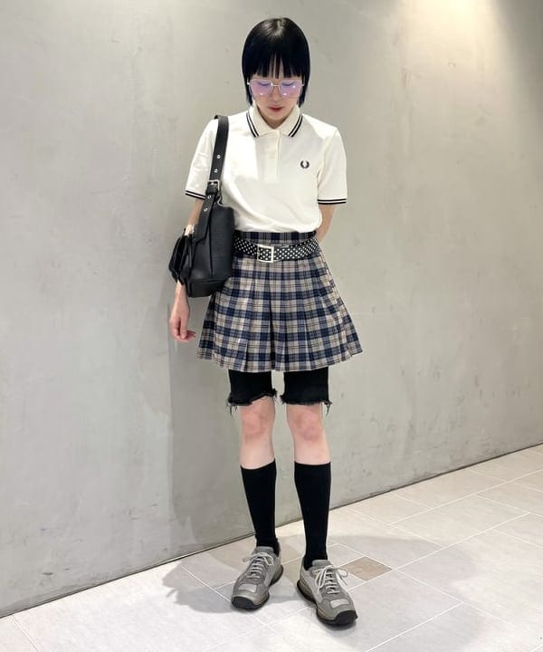 amaさんの「BEAMS WOMEN｜Wポケット バッグ」を使ったコーディネート